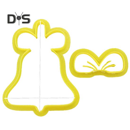 

Многоразовый резак для печенья, мультяшная забавная рождественская шляпа, перчатки, запасы, резак для печенья