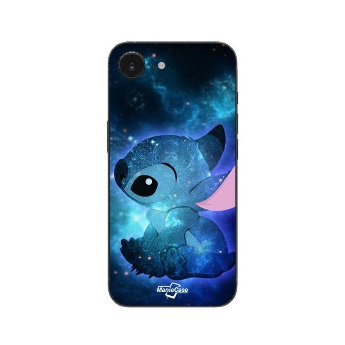 Coque Pour iPhone SE 2024 Stitch bleu frand bleu Maniacase