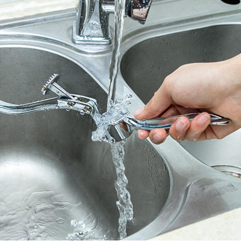 Stainless Steel & Zinc Alloy Garlic Press Mincer Crusher Food Grinder Kitchen Squeeze Tool