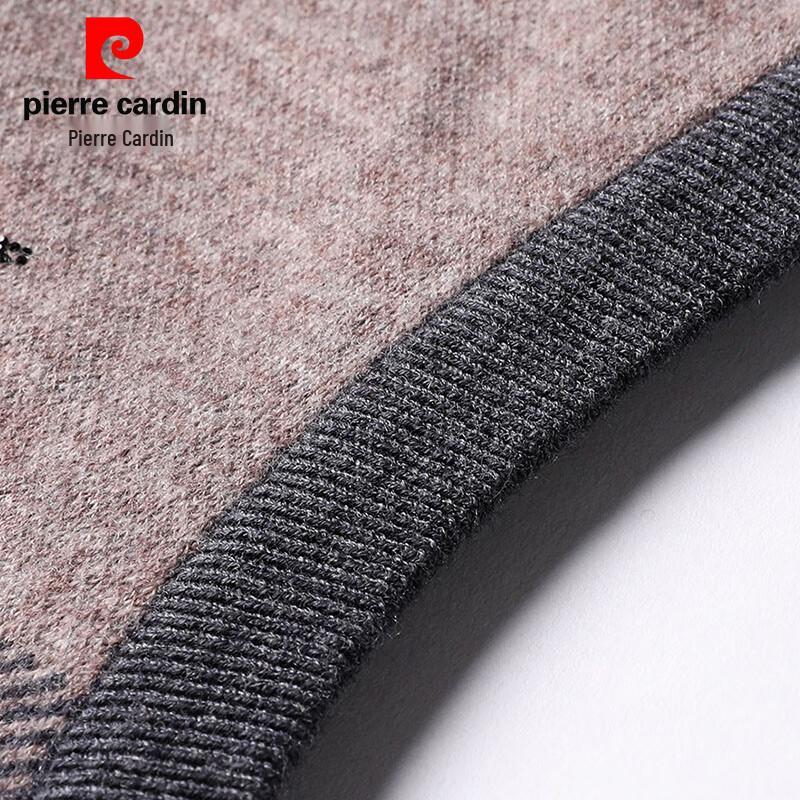 Pierre Cardin Men's 100% Wool V-Neck Sleeveless Sweater Vest