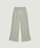 LMOOD WOMEN Puppy Stripe Lounge Pants Warm Gray