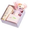 Elegant Floral Stainless Steel Gift Box Set