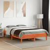 VidaXL Bed Frames, Slatted Bed Base On Legs, Indoor Double Bed, Adult Bed, Bedroom Furniture, Modern, 842721