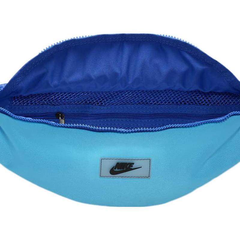 Nike Nylon Crossbody Bag, Fanny Pack Regular Unisex Blue Casual DJ1620-405