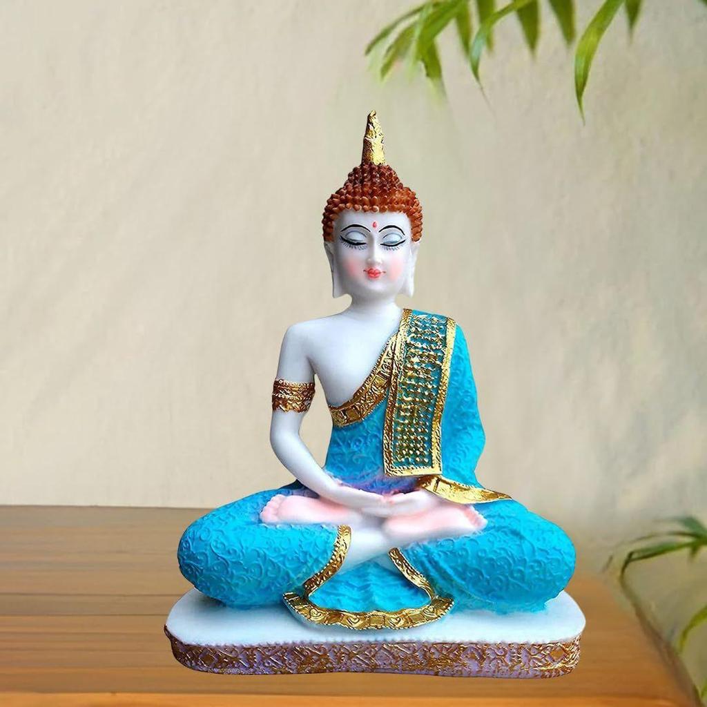 Blessing Buddha Statue Showpiece Idol for Home Decor Living Room Housewarming Gifts Showpiece
