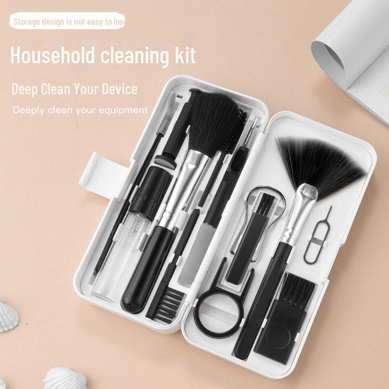 Q20 20-in-1 Digital Multi-Function Cleaning Kit for Computers, Cameras, Keyboards, and Headsets