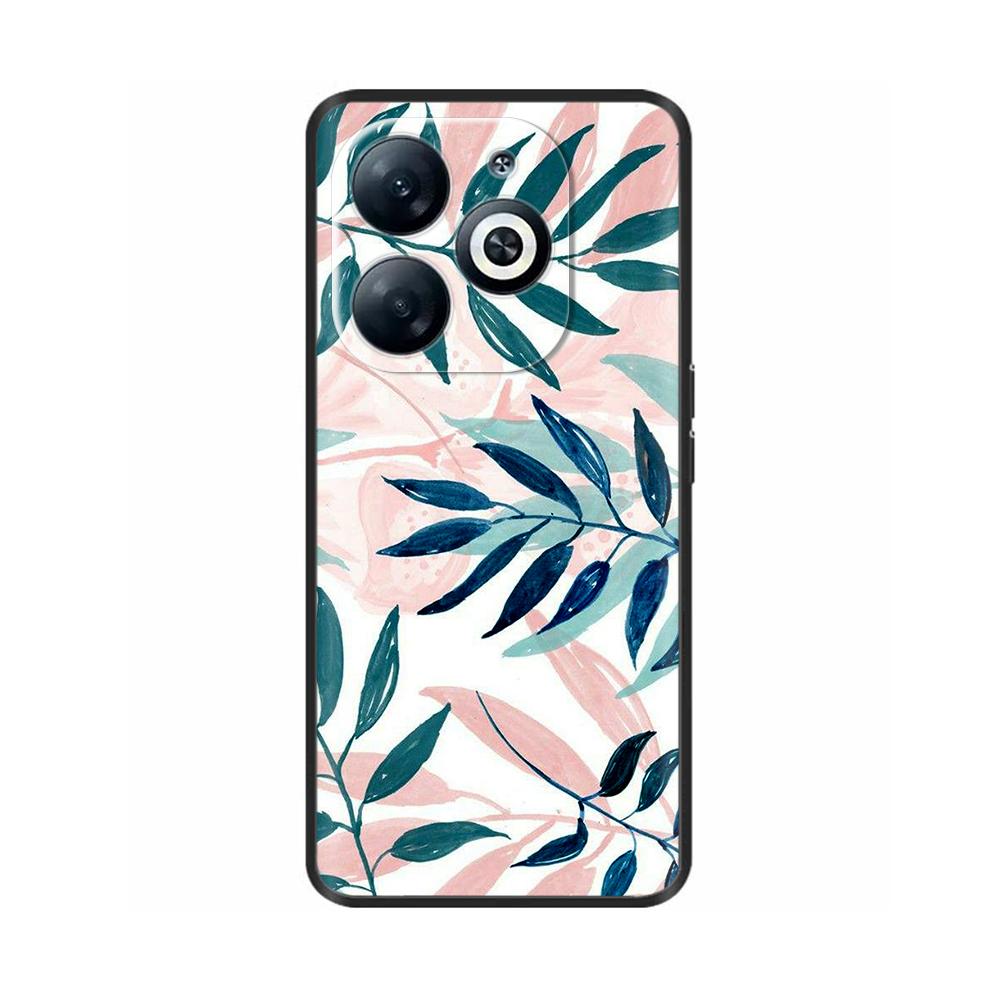 For Infinix Smart 8 Case Cover Funda Black Soft Silicone TPU Protective Phone Case For infinix Smart 8 Smart8 X6525 Bumper Coque