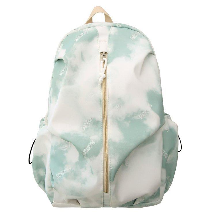 Schoolbag new Korean version of campus explosion simple and versatile lightweight student backpack college student junior high school shoulder travel