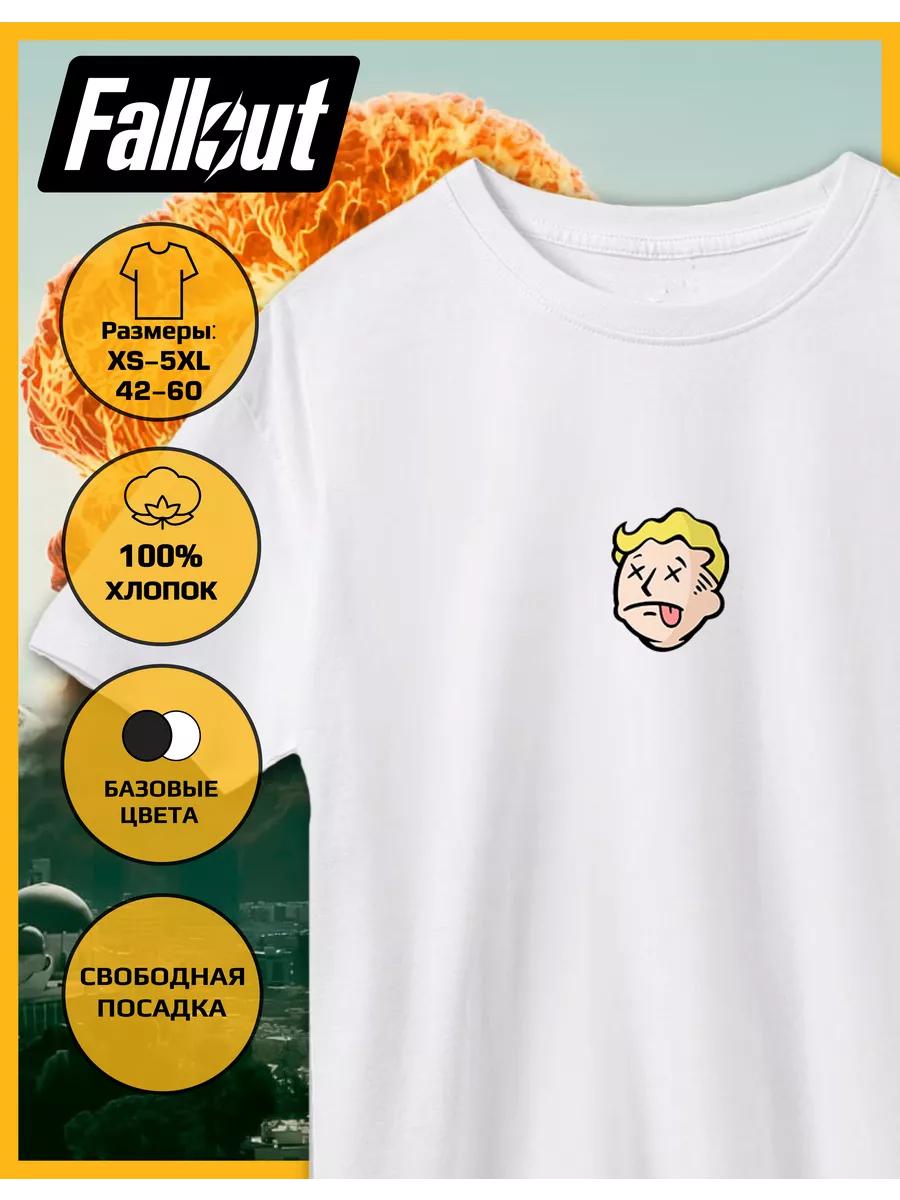

Футболка с принтом Fallout M