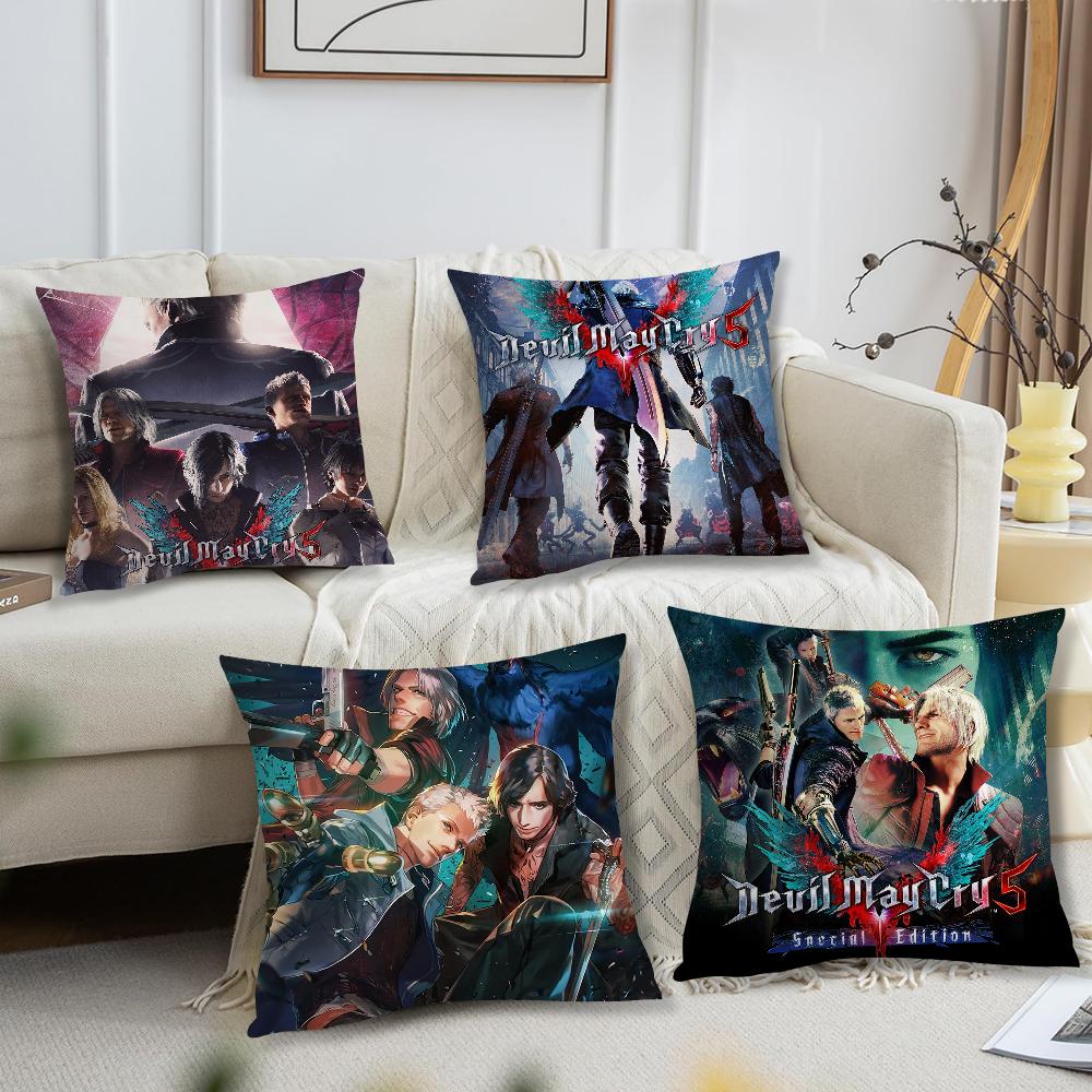 Devil May Cry cushion cover For Pillow Printing Sofa Decoration Home Car Room Coffee Shop Office Nordic Simplicity