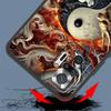 Chinoiserie Loong Flower Dragon Phone Case Cover for Redmi 14C 10C Note 15 14 13 12 10 11 K40 Pro Plus 5G Soft TPU Shell Capas