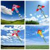 Weifang Kite New 2 Meter Triple Puzzle Kite Children Adult Long Tail Kite Outdoor Cartoon Patchwork Kite
