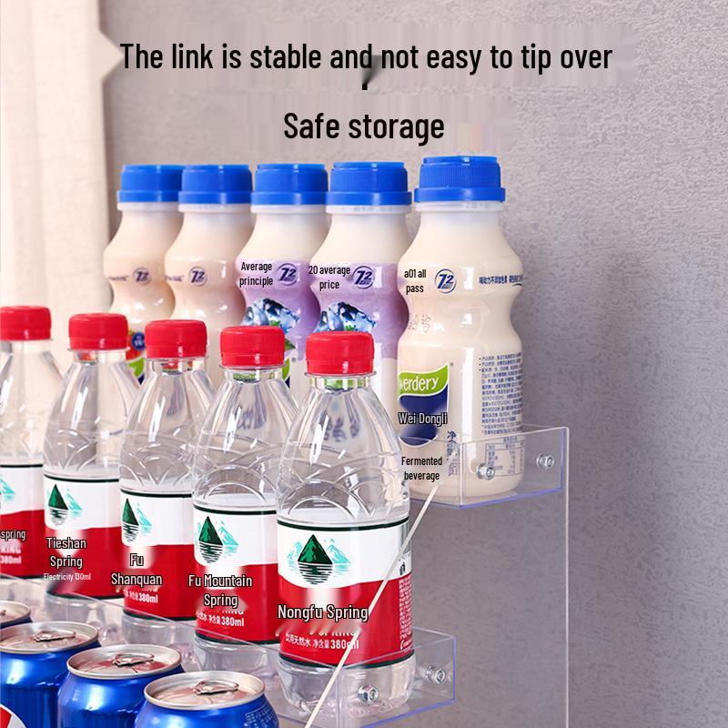 Acrylic Step-Style Cigarette & Beverage Display Rack