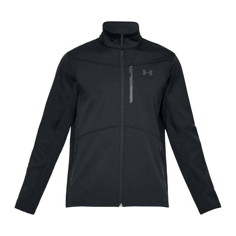 Men s Under Armour Training Casual logo Sports Jacket Black 1321438-001 S