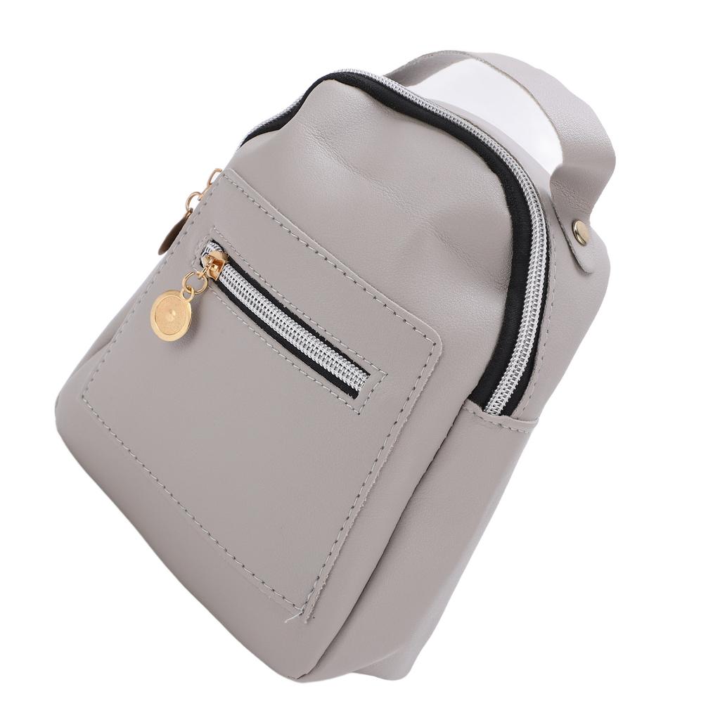 Women Messenger Crossbody Bag Small Leather Satchel Mini Female Zipper Shoulder Bag