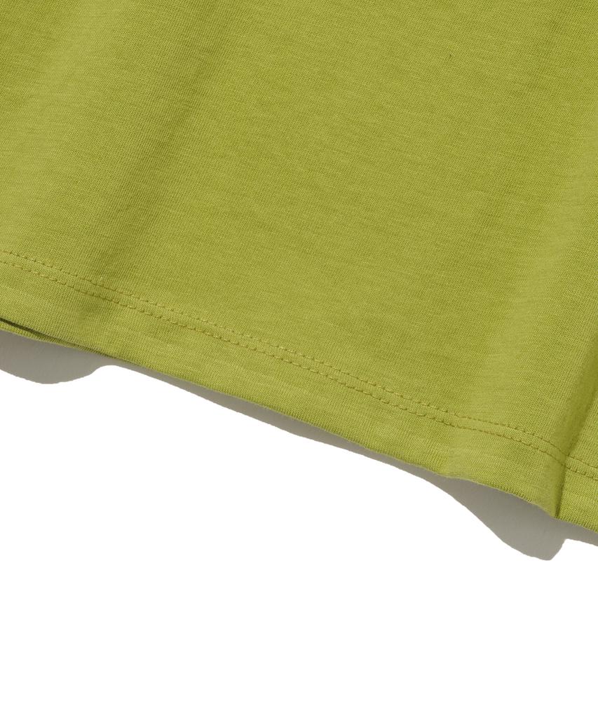 ROIDESROIS Pastel Cotton Layered Tee (Green)