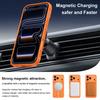 Magnetic For Magsafe Stand Phone Case For iPhone 17 Pro Max 16 15 14 13 Luxury 360 Rotating Ring Holder Protection Shockproof Cover