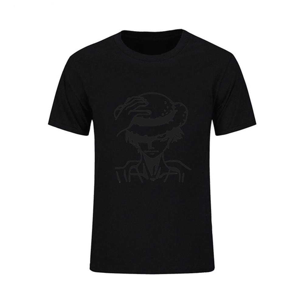 White Black Men T Shirt Short Sleeve One Piece Luffy Casual 3D Tshirt Homme O Neck