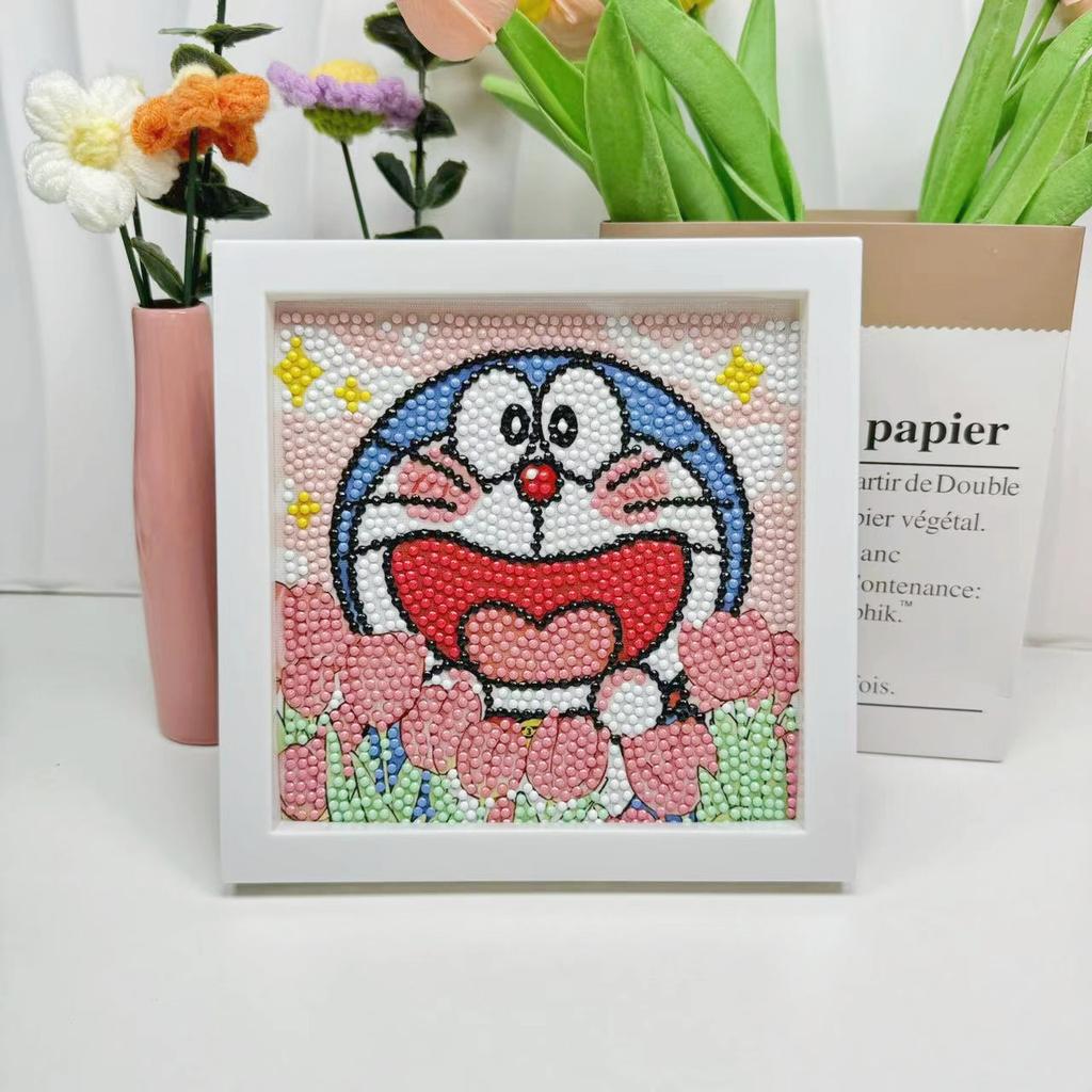 Free Shipping/Cartoon Diamond Painting Children'S Gift Handmade Cross Stitch Framed Diy Bedroom Sticker