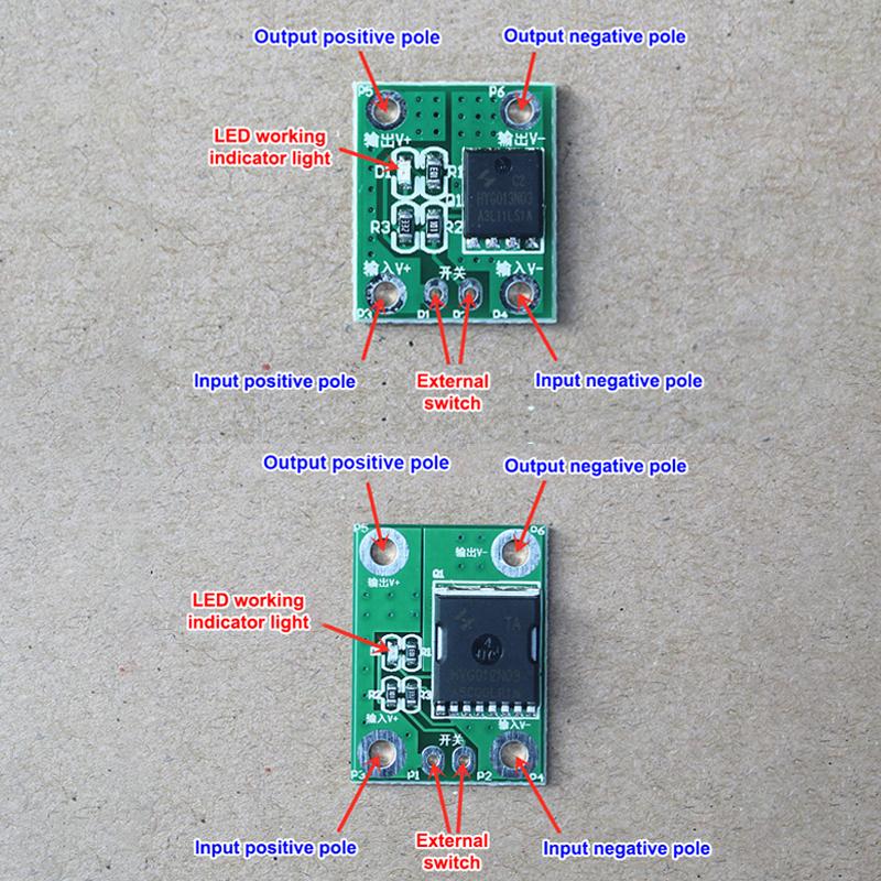 Latest 10A 30A 70A High Power MOS Trigger Switch Driver Module Field Effect Tube PWM Regulation Electronic Switch Control