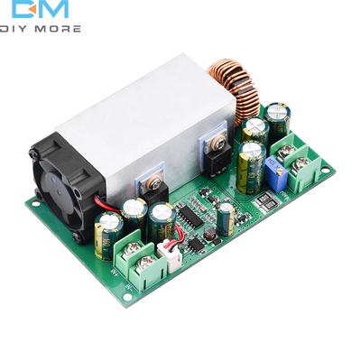 600W 25A DC-DC 12-75V To 5V 19V 21V 24V 48V Buck Converter Supply Module Adjustable Voltage Step-down Converter with Fan