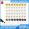 50/58PCS Mini Drill Abrasive Brush Nylon Fiber Buffing Polishing Wheel with 1/8 Inch Shank for Dremel Rotary Tool Accessories