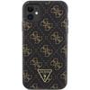 Guess Guhcn61Pg4Gpk Iphone 11 / Xr 6,1 Czarny/Black Hardcase 4G Triangle Metal Logo