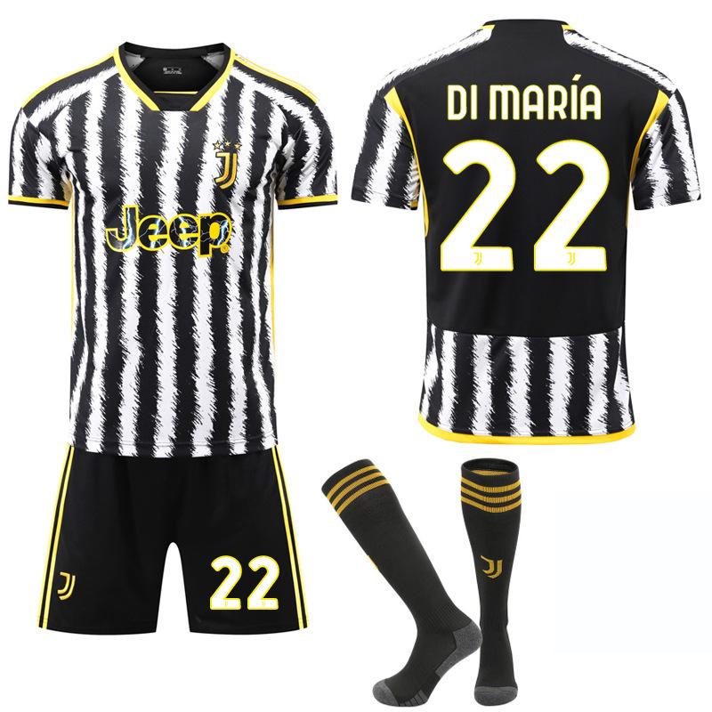 2324 Ensemble Domicile Juventus N°. 7 Chiesa 9 Hovic Football Sportswear 10 Pogba Édition Fan d'Usine