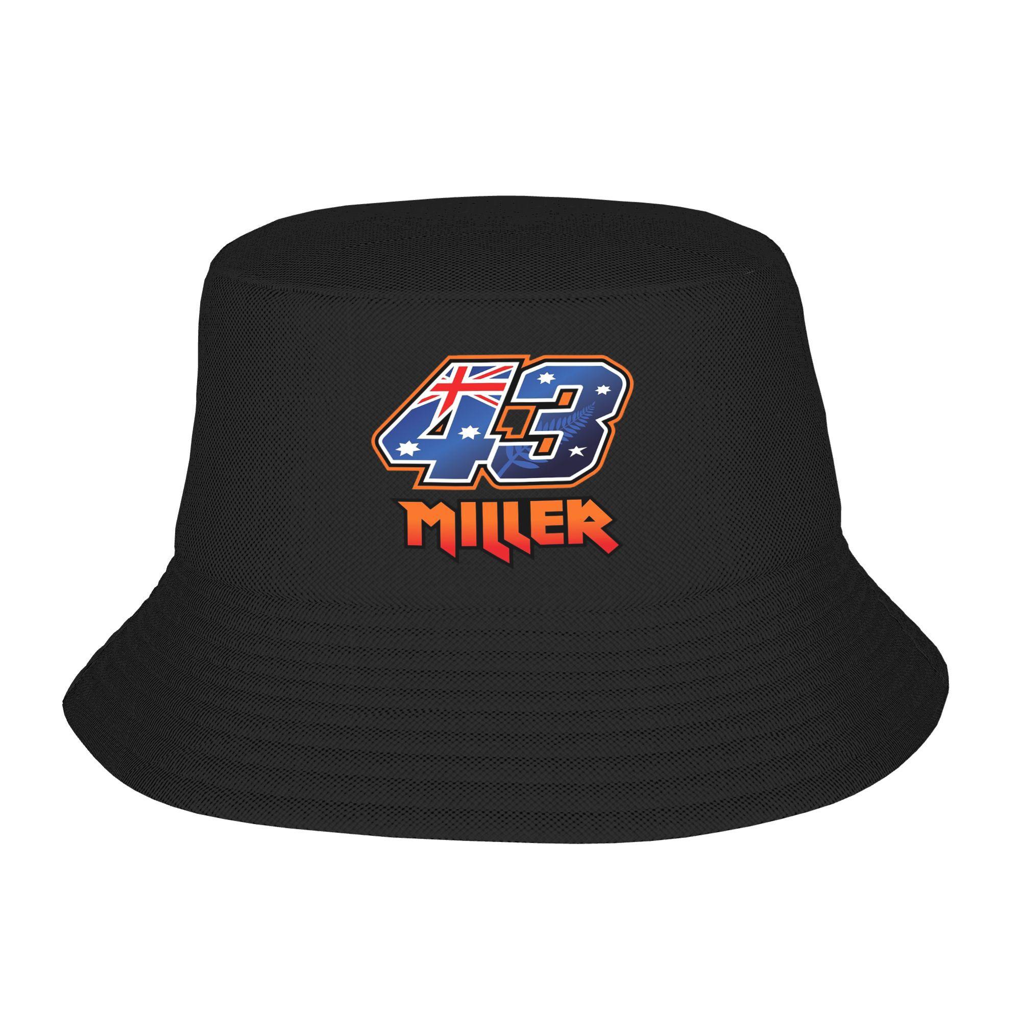 

Jack Miller Number 43 Bucket Hat Panama Bob Hats Outdoor Hip Hop Reversible For Summer Beach Fishing Unisex Fisherman Caps One Size