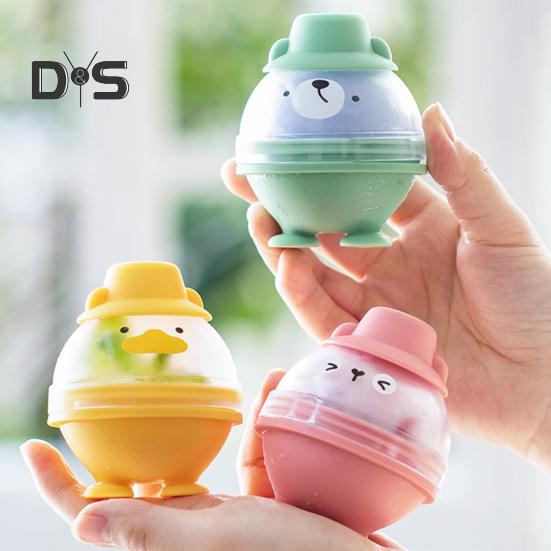 Safe Sphere Mold Enkel demolding Nyhet Silikon Ice Cube Ball Maker