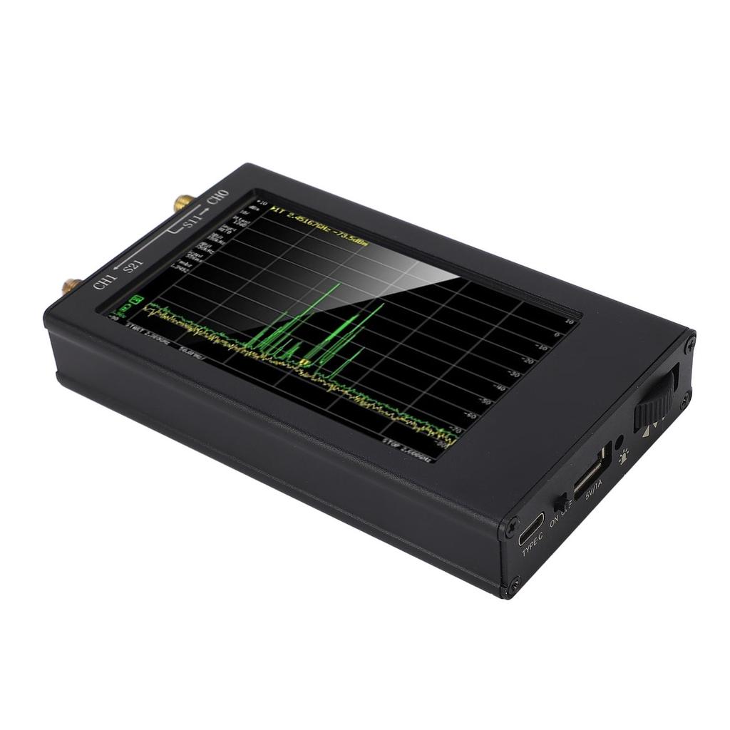 Vector Network Analyzer 50KHz‑1.5GHz Handheld Tiny for Frequency with IPS LCD Touch Screen