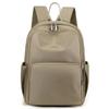 Schoolbag backpack women's European and American style nylon cloth leisure travel schoolbag 1011 new large capacity simple backpack women