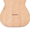 Unfinished Electric Guitar Barrel Mahogany DIY Professional Electric Guitar Body Replacement Blank GSB10