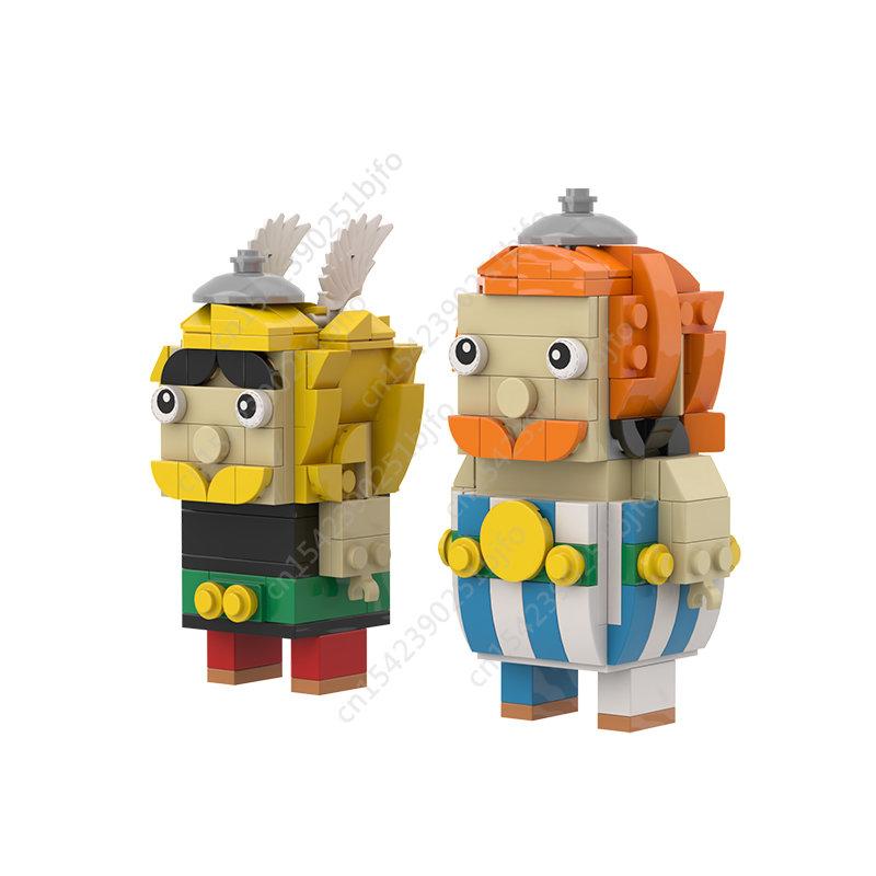 Moc Game Seria de filme Brickheadz Figura de acțiune Blocuri de construcție Asamblare Model Anime Figura Personaj de film Cărămizi Jucărie Copil
