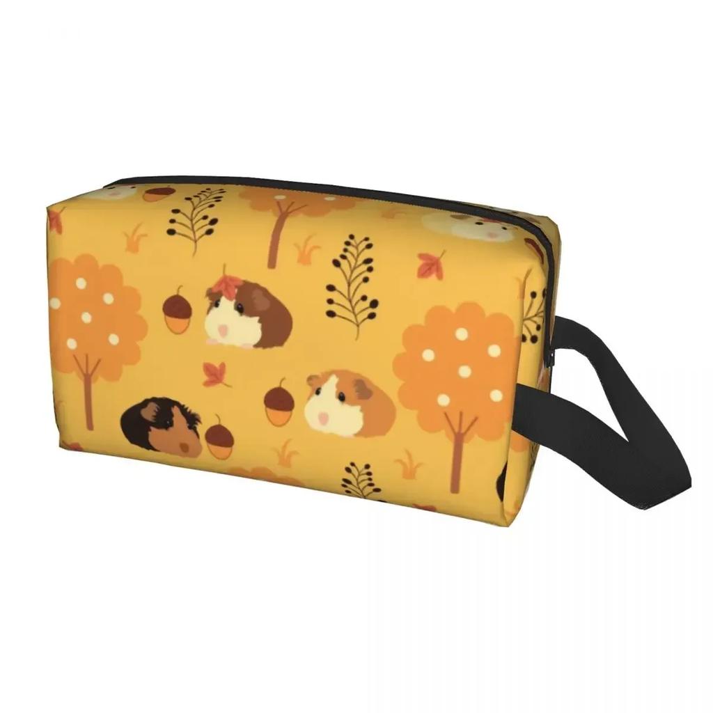 Fashion Guinea Pig Parade Makeup Bag for Women Travel Cosmetic Organizer Fashion Animal Storage Toiletry Bags