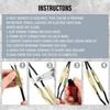 3PCS Submersible Pump Wire Connector Kit with Heat Shrink Tubing Offering Secure and Weatherproof Wire Splicing Solutions