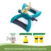 360° Rotating Garden Sprinkler for Lawn, Flower Watering, and Roof Cooling