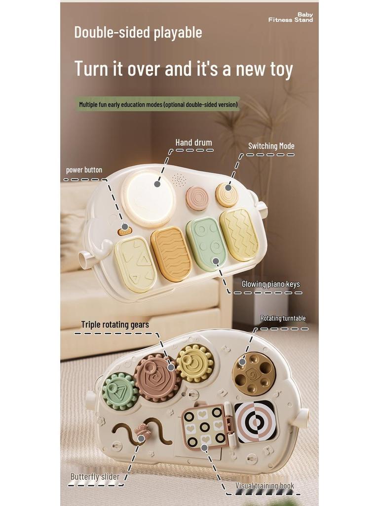 Kick & Play Piano Gym: 2-in-1 Educational Toy for Babies and Toddlers (0-1 Year)