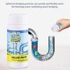 2pcs Power Drain Clog Remover,110g Powerful Sink Drain/Sink Cleaner Instants Powerful Pipe Dredging Agents For Bathroom Kitchen