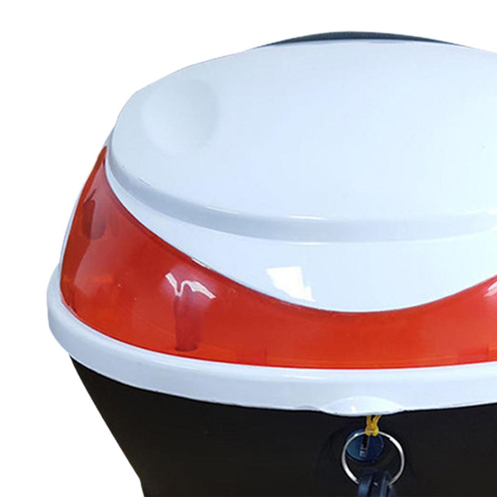 Coffre de Vélo Électrique Robuste Pratique Voyage Motorisé Vélo Boîtier de Rangement pour