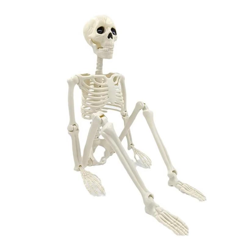 90cm High-Quality Skeleton Model Decoration Fake Sculpture for Home Garden Haunted House Decorative Horror Theme