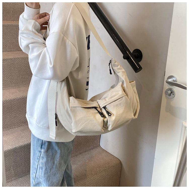 IELGY Foreign Trade Autumn Winter New Style Large-Capacity Nylon Fashion One-Shoulder Messenger Bag