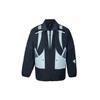 adidas SS25 Jaqueta Confortável Respirável Macia Amiga da Pele Unissex Jaqueta Aurora-Azul-Tinta Branco-Brilhante JM8622