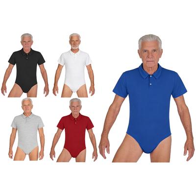 M-4XL Adaptivní pacientův overal s knoflíčky v rozkroku, límečkem a krátkým rukávem. Unisex ošetřovatelský overal pro ležící pacienty s inkontinencí.