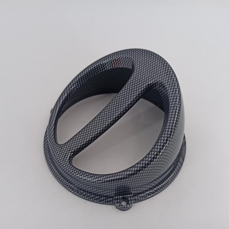 1 Stück Motorrad-Scooter-Lüfterabdeckung Air-Scoop-Kappe Luftmotor-Kühlsystem Mittelrahmen-Luftabweiser für JOG50 90 DIO ZX GY6