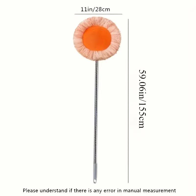 1 Ceiling Mop, Dust Removal Mop, Suitable for Ceilings, Fans and Air Conditioning, Wall Mop, Wet Dry Dual-use Mop, Floor Tile Gl