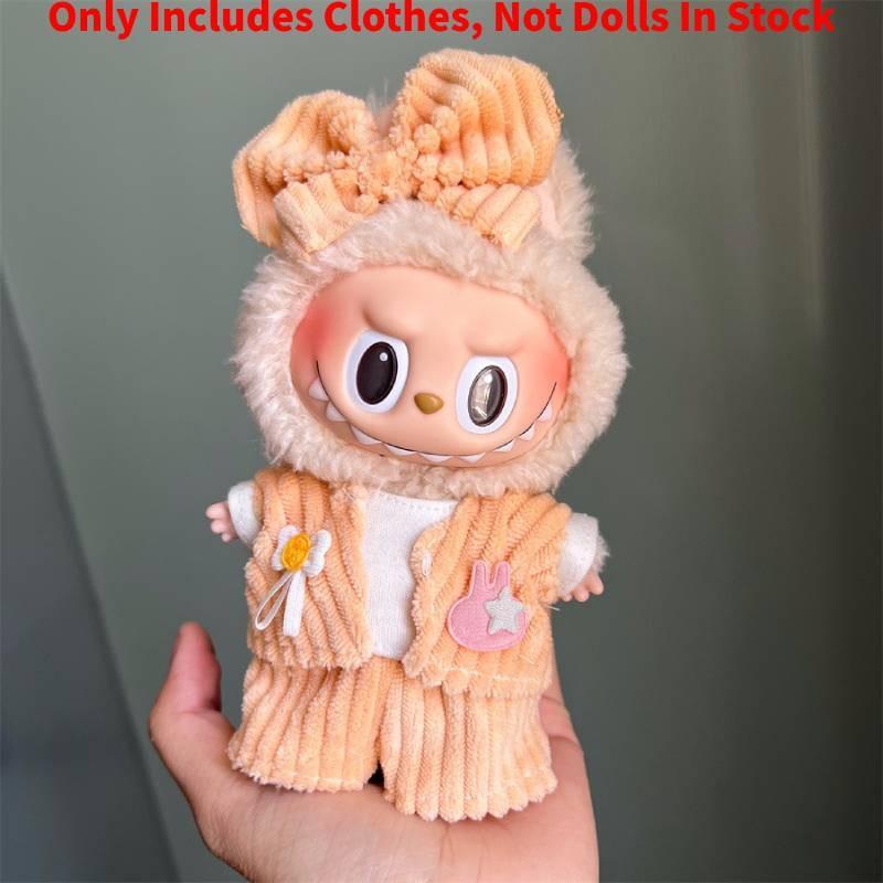 17cm Clothes Doll Soft Fabric Outfit For Sit Sit Party Lovers Only Clothes