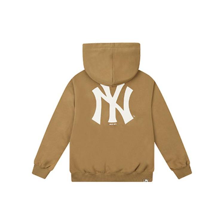 MLB Sweatshirts Unisex Brown Hooded Moderate Cardigan 31TRB7061-50B M