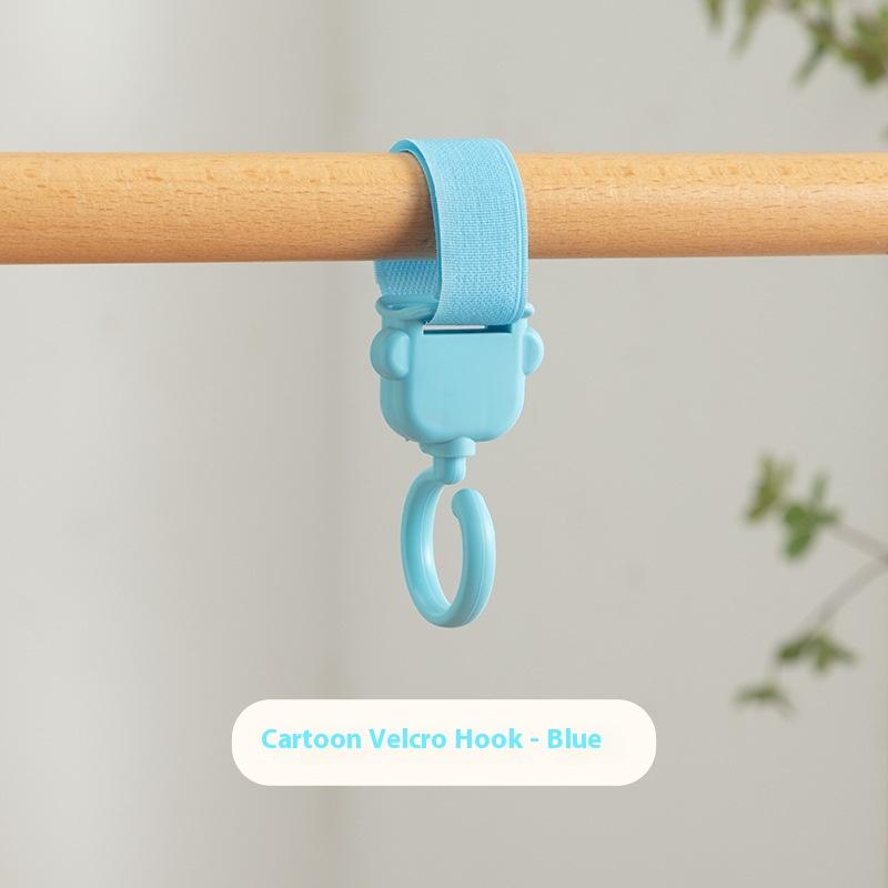 

Baby Stroller Hook Sweet Cartoon Children Cart Umbrella Hanging Bag Storage Loop Hook Infant Supplies Storage Accessories