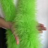 Marabou Feather Boa Dyed Various Turkey Feathers Boa 2 Meters Shawl for Party Wedding Dress Decoration Plumes for Crafts 50G